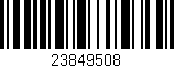 Código de barras (EAN, GTIN, SKU, ISBN): '23849508'