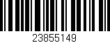 Código de barras (EAN, GTIN, SKU, ISBN): '23855149'
