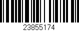 Código de barras (EAN, GTIN, SKU, ISBN): '23855174'