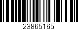 Código de barras (EAN, GTIN, SKU, ISBN): '23865165'