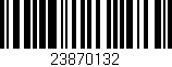 Código de barras (EAN, GTIN, SKU, ISBN): '23870132'