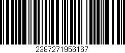 Código de barras (EAN, GTIN, SKU, ISBN): '2387271956167'