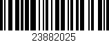 Código de barras (EAN, GTIN, SKU, ISBN): '23882025'
