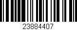 Código de barras (EAN, GTIN, SKU, ISBN): '23884407'