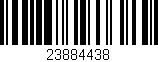 Código de barras (EAN, GTIN, SKU, ISBN): '23884438'