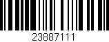 Código de barras (EAN, GTIN, SKU, ISBN): '23887111'