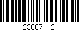 Código de barras (EAN, GTIN, SKU, ISBN): '23887112'