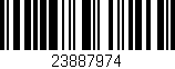 Código de barras (EAN, GTIN, SKU, ISBN): '23887974'