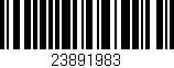 Código de barras (EAN, GTIN, SKU, ISBN): '23891983'