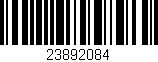 Código de barras (EAN, GTIN, SKU, ISBN): '23892084'