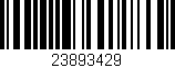 Código de barras (EAN, GTIN, SKU, ISBN): '23893429'