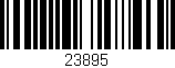 Código de barras (EAN, GTIN, SKU, ISBN): '23895'