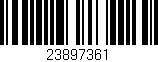 Código de barras (EAN, GTIN, SKU, ISBN): '23897361'