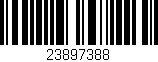 Código de barras (EAN, GTIN, SKU, ISBN): '23897388'