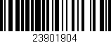 Código de barras (EAN, GTIN, SKU, ISBN): '23901904'