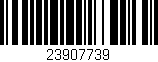 Código de barras (EAN, GTIN, SKU, ISBN): '23907739'