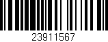 Código de barras (EAN, GTIN, SKU, ISBN): '23911567'