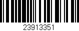 Código de barras (EAN, GTIN, SKU, ISBN): '23913351'