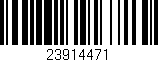 Código de barras (EAN, GTIN, SKU, ISBN): '23914471'