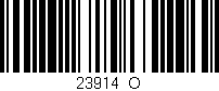 Código de barras (EAN, GTIN, SKU, ISBN): '23914_O'