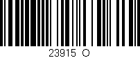 Código de barras (EAN, GTIN, SKU, ISBN): '23915_O'