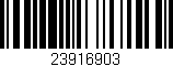 Código de barras (EAN, GTIN, SKU, ISBN): '23916903'