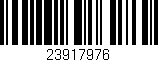 Código de barras (EAN, GTIN, SKU, ISBN): '23917976'
