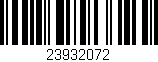 Código de barras (EAN, GTIN, SKU, ISBN): '23932072'