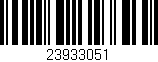 Código de barras (EAN, GTIN, SKU, ISBN): '23933051'