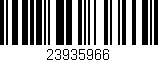 Código de barras (EAN, GTIN, SKU, ISBN): '23935966'