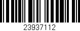 Código de barras (EAN, GTIN, SKU, ISBN): '23937112'