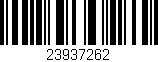 Código de barras (EAN, GTIN, SKU, ISBN): '23937262'