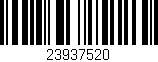 Código de barras (EAN, GTIN, SKU, ISBN): '23937520'
