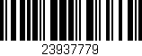 Código de barras (EAN, GTIN, SKU, ISBN): '23937779'