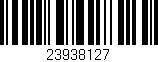 Código de barras (EAN, GTIN, SKU, ISBN): '23938127'