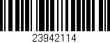 Código de barras (EAN, GTIN, SKU, ISBN): '23942114'