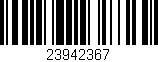 Código de barras (EAN, GTIN, SKU, ISBN): '23942367'