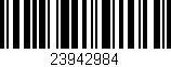 Código de barras (EAN, GTIN, SKU, ISBN): '23942984'