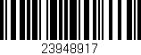 Código de barras (EAN, GTIN, SKU, ISBN): '23948917'