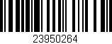 Código de barras (EAN, GTIN, SKU, ISBN): '23950264'