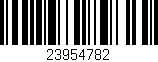 Código de barras (EAN, GTIN, SKU, ISBN): '23954782'
