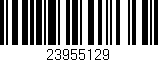 Código de barras (EAN, GTIN, SKU, ISBN): '23955129'