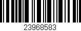 Código de barras (EAN, GTIN, SKU, ISBN): '23968583'