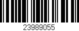 Código de barras (EAN, GTIN, SKU, ISBN): '23989055'