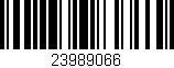 Código de barras (EAN, GTIN, SKU, ISBN): '23989066'