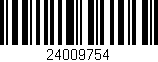 Código de barras (EAN, GTIN, SKU, ISBN): '24009754'