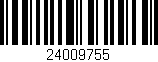 Código de barras (EAN, GTIN, SKU, ISBN): '24009755'