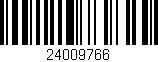 Código de barras (EAN, GTIN, SKU, ISBN): '24009766'