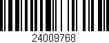 Código de barras (EAN, GTIN, SKU, ISBN): '24009768'