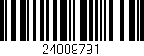 Código de barras (EAN, GTIN, SKU, ISBN): '24009791'